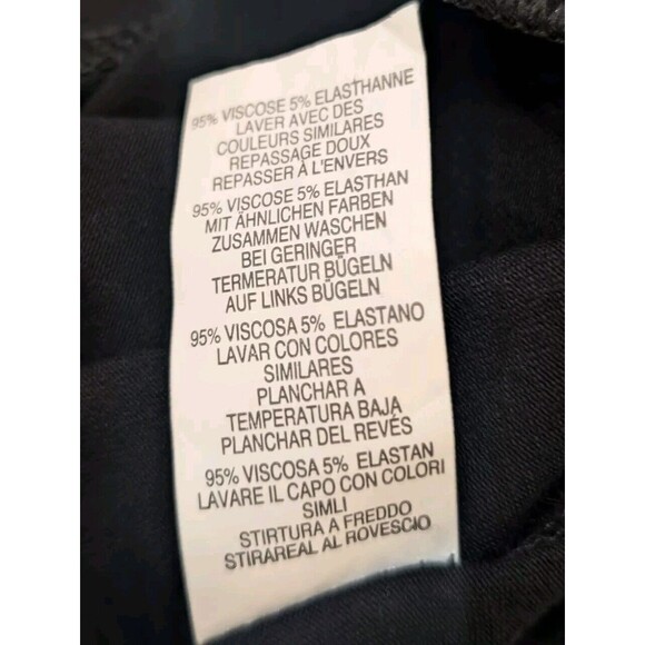 NWT PrettyLittleThing Women's Size 2 Black Elastic Waist & Bottom Jogger - Picture 14 of 14